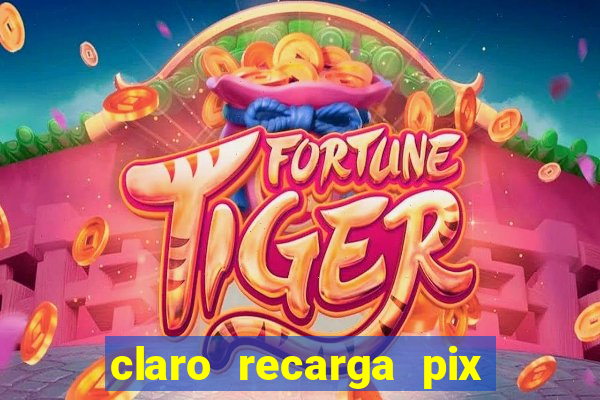 claro recarga pix $10 reais